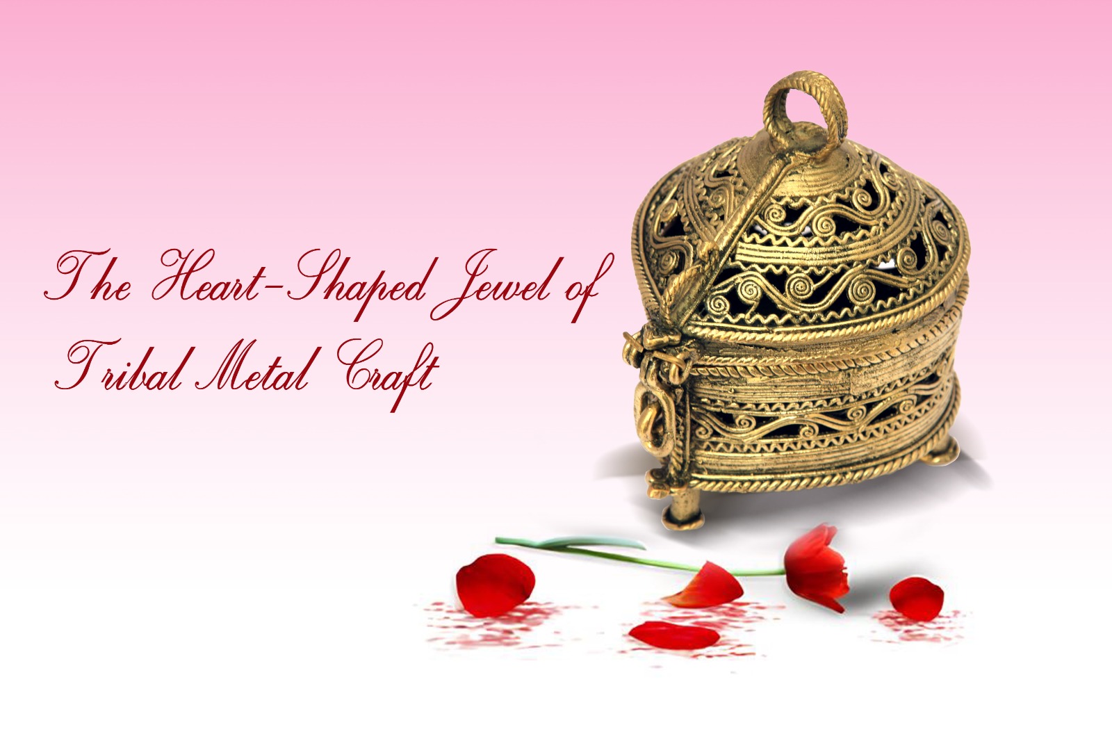 The Heart-Shaped Jewel of Tribal Metal Craft